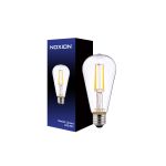 Noxion Lucent LED E27 Pear Filament Clear 4W 470lm - 827 Extra Warm White | Replaces 40W