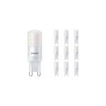 Multipack 10x Philips Corepro LED Capsule G9 2.6W 300lm - 827 Extra Warm White | Dimmable - Replaces 25W