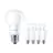 Multipack 10x Philips Corepro LED Bulb E27 Pear Frosted 8W 806lm - 827 Extra Warm White | Replaces 60W