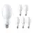 Multipack 6x Philips TrueForce Core LED E27 HPL/SON Frosted 18W 3000lm 300D - 840 Cool White | Replaces 80W