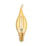 Osram Vintage 1906 LED E14 Bent-tip Candle Filament Gold 1.5W 120lm - 824 Extra Warm White | Replaces 15W