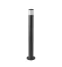 Philips LED Bollard BCP155 CoreLine Black 12W 1000lm 360D - 830 Warm White | 100cm - IP65 - Symmetrical
