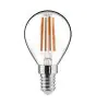 Noxion Lucent Lustre LED E14 Ball Filament Clear 4.5W 470lm - 827 Extra Warm White | Dimmable - Replaces 40W