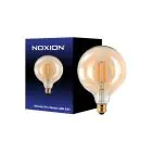 Noxion Pro Classic LED E27 Globe Filament Amber 125mm 8W 710lm - 822 Extra Warm White | Dimmable - Replaces 60W